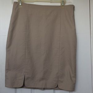 The Limited Khaki Dress Skirt Sz 6